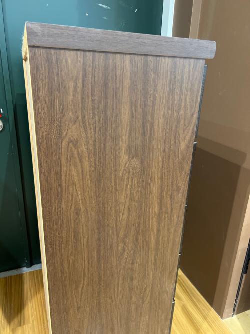 6段チェスト 幅80 奥44 高138（ｃｍ） ダークブラウン