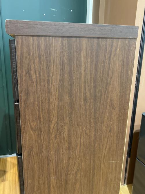 6段チェスト 幅80 奥44 高138（ｃｍ） ダークブラウン