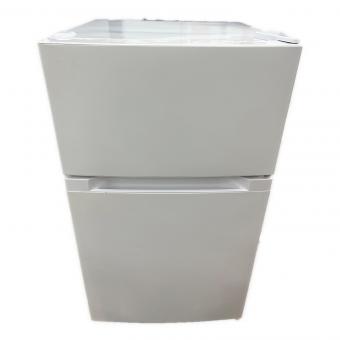 IRIS OHYAMA (アイリスオーヤマ) 2ドア冷蔵庫 PRC-B092D-W 2019年製 87L　黄ばみ・ホルダー欠品