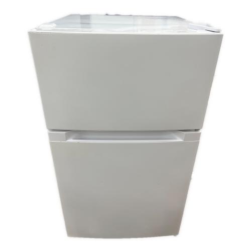 IRIS OHYAMA (アイリスオーヤマ) 2ドア冷蔵庫 PRC-B092D-W 2019年製 87L　黄ばみ・ホルダー欠品