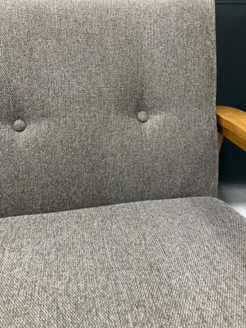 厚手ファブリックソファ ブラウン ミート