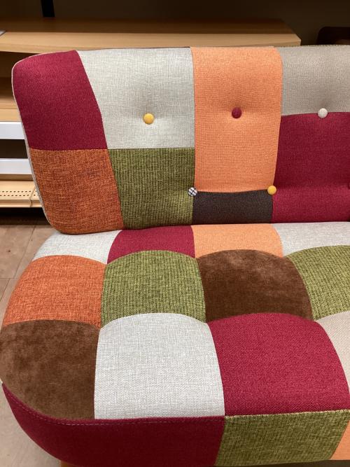 2人掛けソファー デイジー パッチワーク