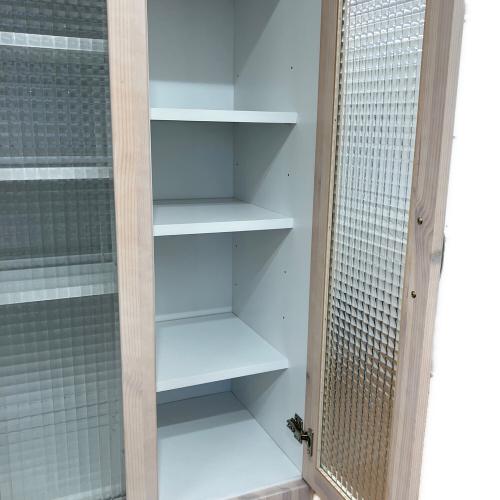 中村敬木工 (ナカムラタカシモッコウ) 食器棚 8 アイボリー 90マルチ バニラ