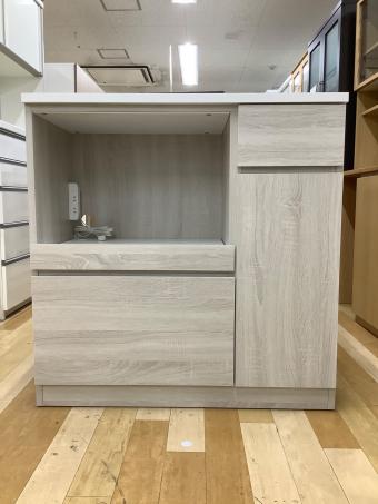 サンコウ キッチンカウンター ホワイトウォッシュ シータイム90