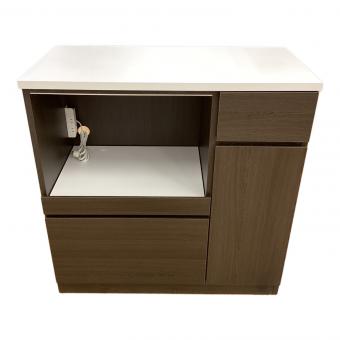 サンコウ キッチンカウンター ブラウン シータイム90