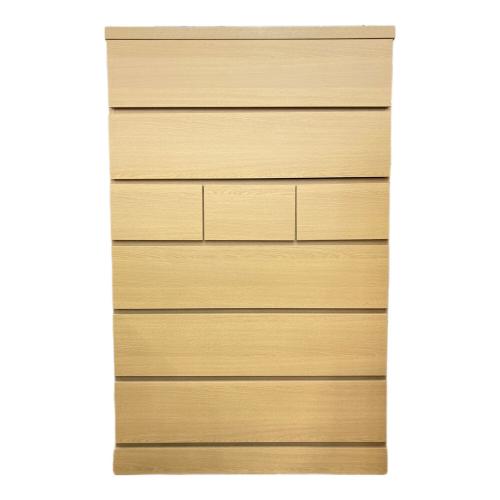 サンコウ 6段チェスト ナチュラル ジャンタル 90-6 NA