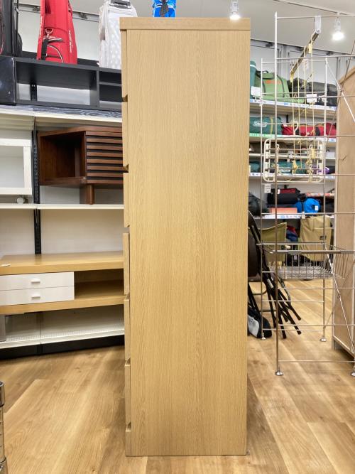 サンコウ 6段チェスト ナチュラル ジャンタル 90-6 NA