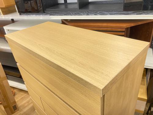 サンコウ 6段チェスト ナチュラル ジャンタル 90-6 NA