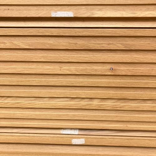 河口家具 (カワグチカグ) レンジボード ナチュラル×ホワイト