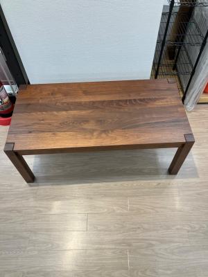 センターテーブル ブラウン　極