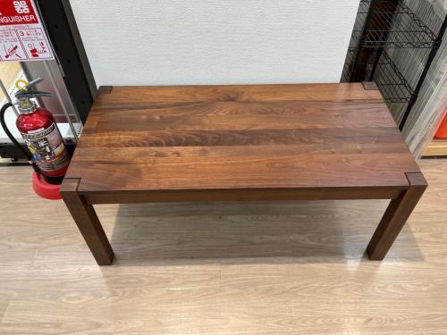 センターテーブル ブラウン　極