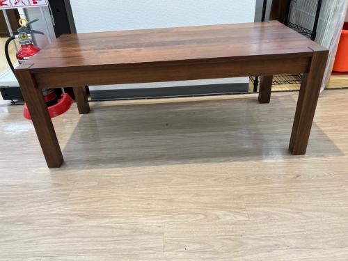 センターテーブル ブラウン　極