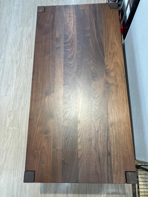 センターテーブル ブラウン　極