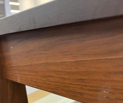 センターテーブル ブラウン　極