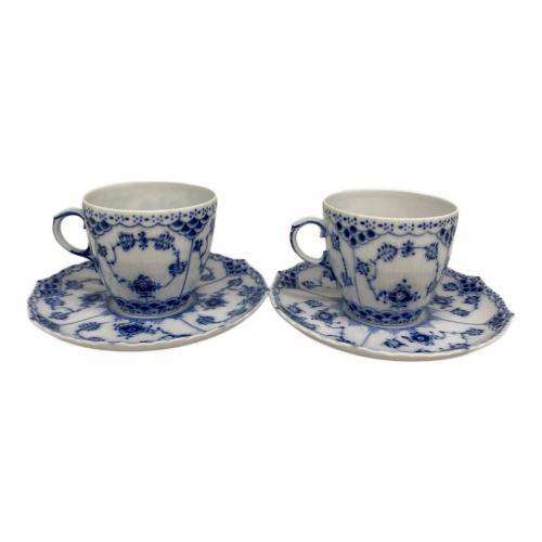 ROYAL COPENHAGEN (ロイヤル・コペンハーゲン) カップ&ソーサー ブルーフルーテッド・フルレース