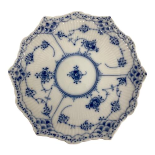 ROYAL COPENHAGEN (ロイヤル・コペンハーゲン) ティーカップ&ソーサー ブルーフルーテッド・フルレース