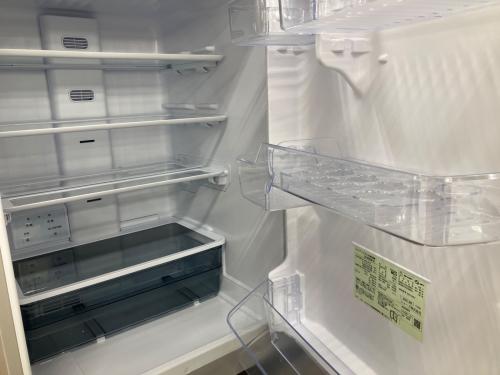 SHARP (シャープ) 3ドア冷蔵庫 SJ-X372P-S 2025年製 正面ヨゴレ小有り 374L