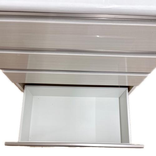 ニトリ 2枚扉 食器棚 80DB WH ホワイト