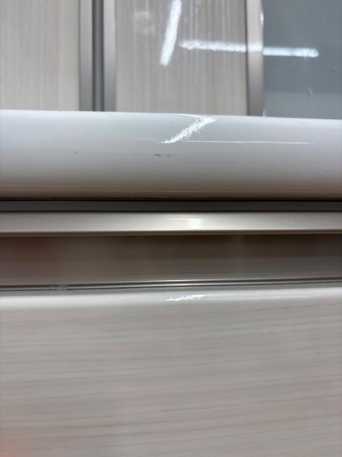 ニトリ 2枚扉 食器棚 80DB WH ホワイト