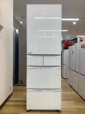 MITSUBISHI (ミツビシ) 5ドア冷蔵庫 MR-MB45G 2021年製 側面キズ・内部パーツヨゴレ有り 451L