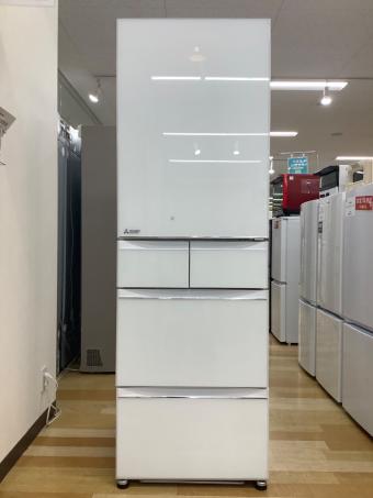 MITSUBISHI (ミツビシ) 5ドア冷蔵庫 MR-MB45G 2021年製 側面キズ・内部パーツヨゴレ有り 451L