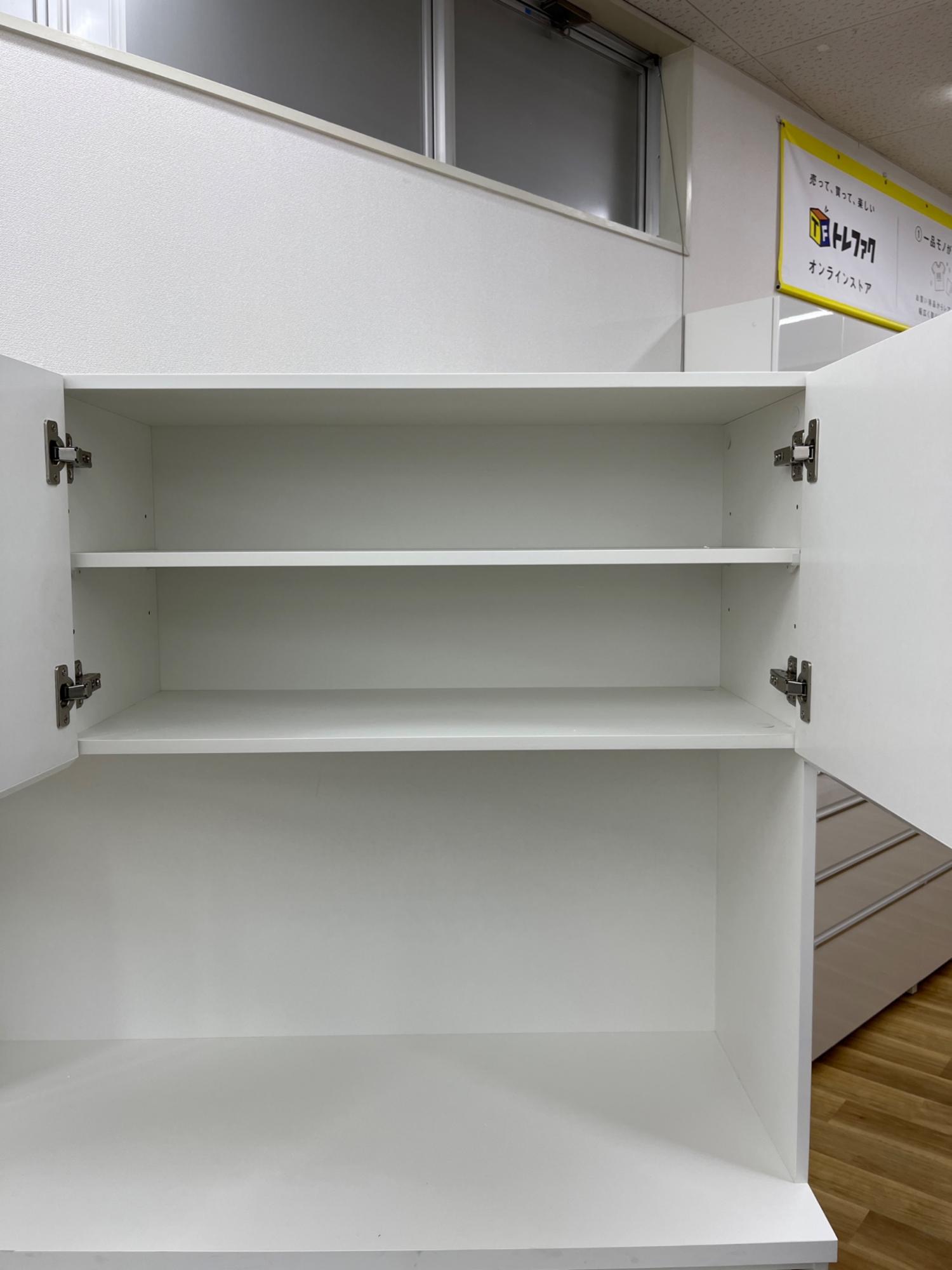 【トレファク神戸南店】サントウ レンジボード未使用品ヴィレッジ【取りに来られる方限定】 サンコウ レンジボード 幅:約120㎝ グレー スプリント｜トレファクONLINE