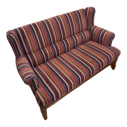 CONDE HOUSE (カンディハウス) 2人掛けソファー ブラウン×レッド