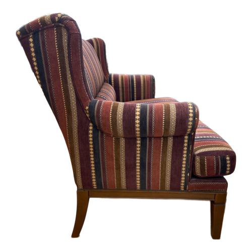 CONDE HOUSE (カンディハウス) 2人掛けソファー ブラウン×レッド