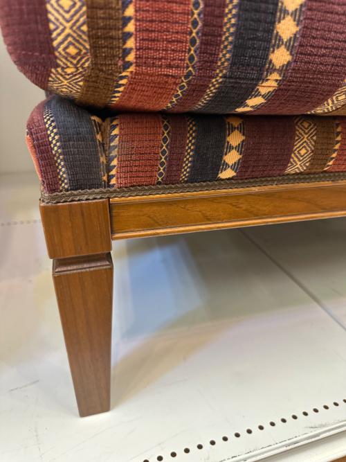 CONDE HOUSE (カンディハウス) 2人掛けソファー ブラウン×レッド