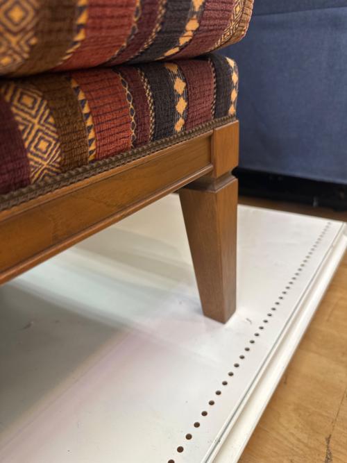 CONDE HOUSE (カンディハウス) 2人掛けソファー ブラウン×レッド