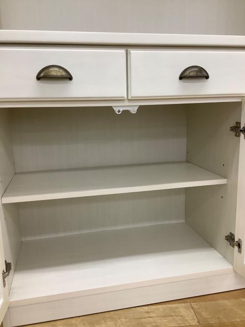 ニトリ レンジボード アイボリー ミランダ