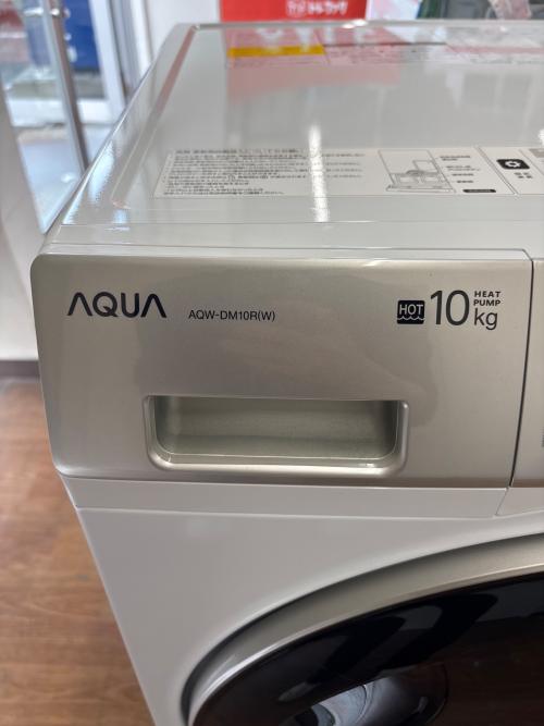AQUA (アクア) ドラム式洗濯乾燥機 AQW-DM10R-R(W) 2025年製
