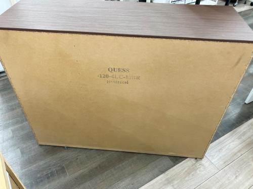 ニトリ 4段チェスト ブラウン クエス