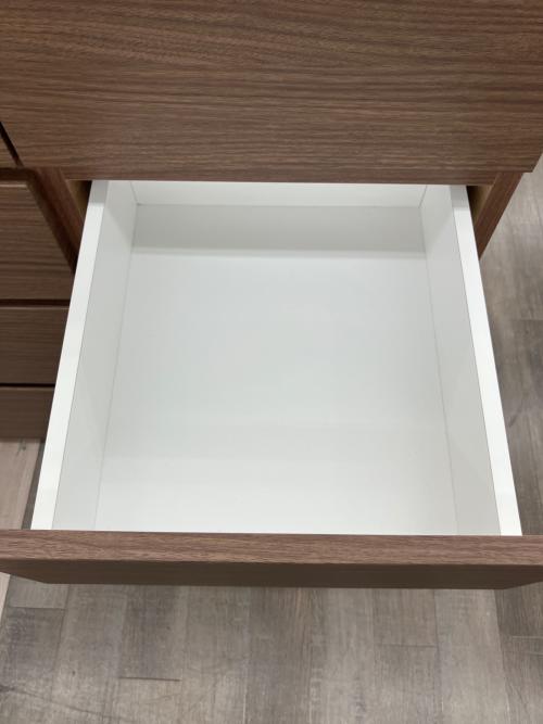 ニトリ 4段チェスト ブラウン クエス