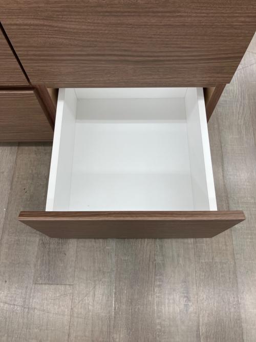 ニトリ 4段チェスト ブラウン クエス