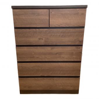三幸ジャパン (サンコウジャパン) 5段チェスト ダークブラウン