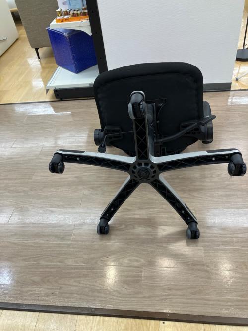 デスクチェア レッド×ブラック