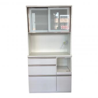 ニトリ キッチンボード 100KBWH ホワイト アルミナ2