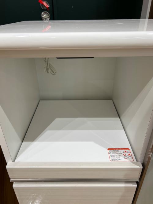 ニトリ キッチンカウンター 1枚扉 ホワイト Nポスティア90 WH