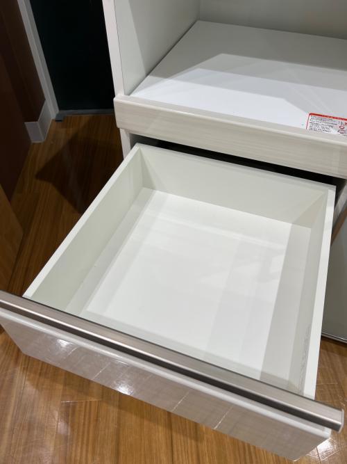 ニトリ キッチンカウンター 1枚扉 ホワイト Nポスティア90 WH