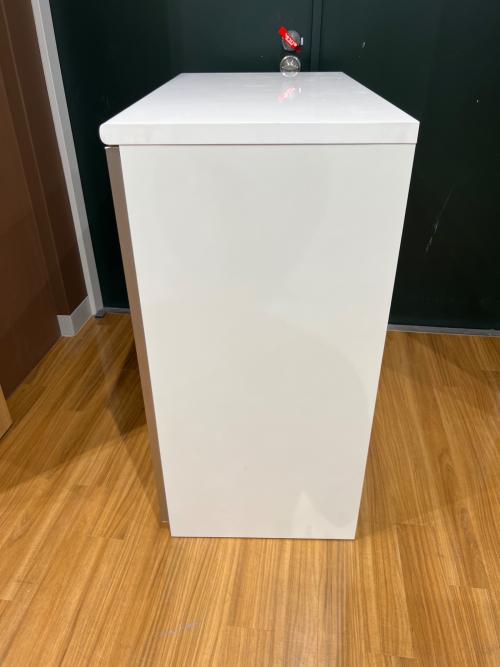 ニトリ キッチンカウンター 1枚扉 ホワイト Nポスティア90 WH