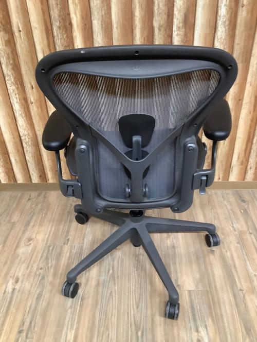 Herman Miller (ハーマンミラー) アーロンチェア リマスタードモデル ポスチャーフィットフル装備 Aサイズ グレー
