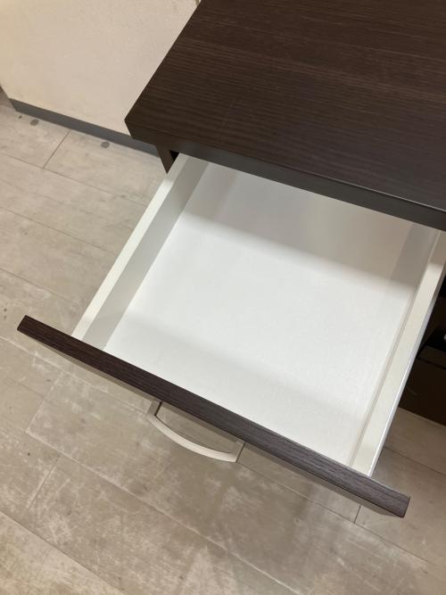 ニトリ キッチンカウンター ダークブラウン コパン