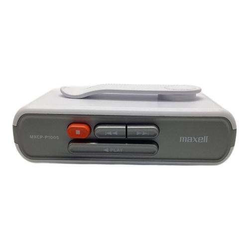 MAXELL (マクセル) スピーカー付きBluetooth対応ポータブルカセットプレーヤー MXCP-P100S