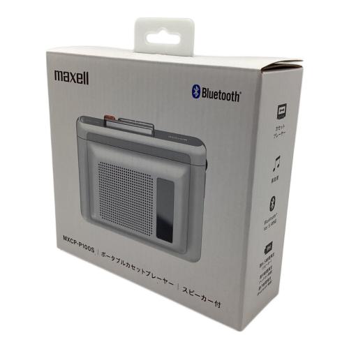 MAXELL (マクセル) スピーカー付きBluetooth対応ポータブルカセットプレーヤー MXCP-P100S