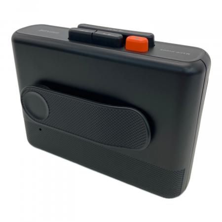 maxell ポータブルカセットプレーヤーMXCP-P100SBK 美品 MAXELL (マクセル) ポータブルカセットプレーヤー MXCP-P100SBK