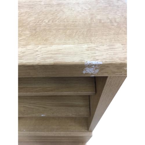 ニトリ チェストラック ナチュラル フォウ