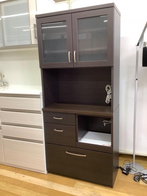 ニトリ レンジボード ダークブラウン コパン