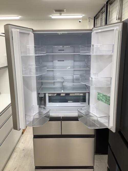 HITACHI (ヒタチ) 6ドア冷蔵庫 R-HWC49T(N) 2023年製 485L