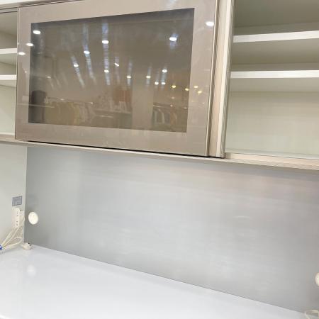 丸仙工業 (マルセンコウギョウ) レンジボード ホワイト×ブラウン